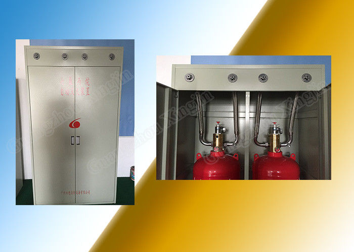 Fogo incolor feito sob encomenda de Hfc 227 - sistema extinguindo do armário 70L