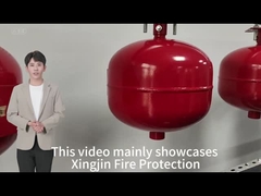 Sistema de supressão de incêndio FM200 para interior e exterior conveniente Pressão de 7 bar