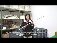 Tubo automático de supressão de incêndio FM200