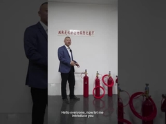 Tubo de detecção de incêndio com agente extintor FM200