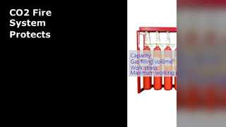 Proteção contra CO2 do sistema elétrico contra incêndio da biblioteca