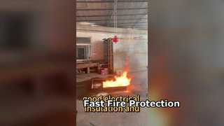 Sistema de supressão de incêndio FM200 protege ativos críticos